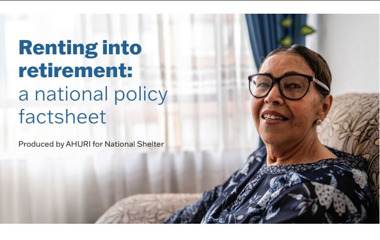 AHURI - Renting into retirement