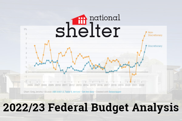 National Shelter October 2022-2023 Federal Budget Analysis