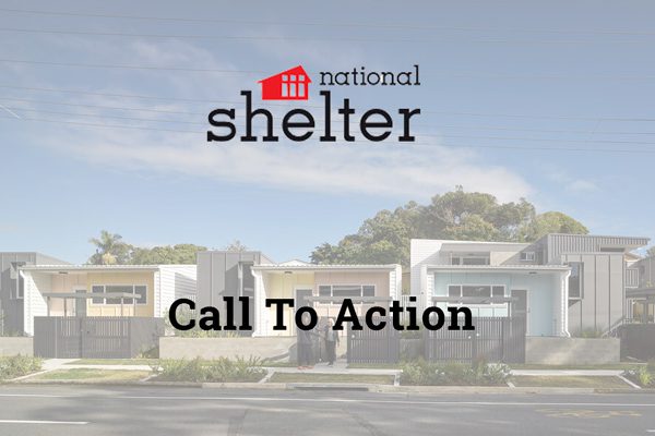 National Shelter Call to Action